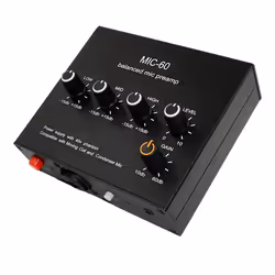 Balanced Dynamic Microphone Music Audio Amplifier with XLR cable