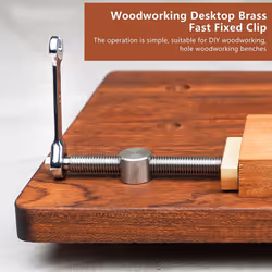 Dog Hole Clamps - Bench Woodworking with 4 Pcs 20MM Bench Dog Holes
