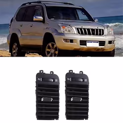 2Pcs Air Vent Dashboard Air Vent for Prado 120 FJ120 2003-2009