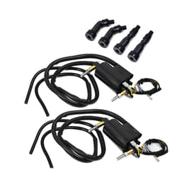 Set of 2 Ignition Coils & Caps for GS550 GS650 KZ400