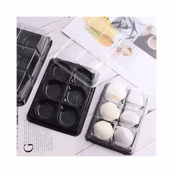 Muffin Cupcake Mochi Container Cookie Carrier Food Packaging Box