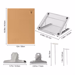 12x16 Inch Macrame Board Set, Macrame Board and Metal Holder