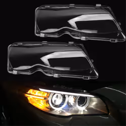 Car Front Headlight Lens Cover Light Lampshade for 3 Series