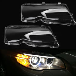Car Front Headlight Lens Cover Light Lampshade for 3 Series