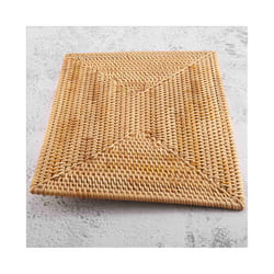 2 Pcs Table Non Slip Rattan Placemats Dining Table Heat