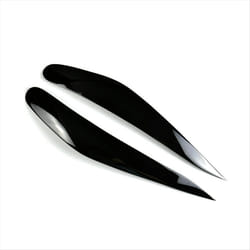 Car Headlight Eyebrows Trim Cover for 7 Series F01 F02 2009-2014