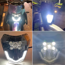 Motorcycle LED Headlight for EXC XC XCF XCW XCF SXF SXS 125