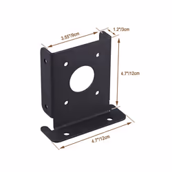 4Pcs Adjustable Wood Fence Pergola Post Base Brackets Kit