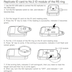 CDS Replicator CDS RFID Replicator for R5 Smart Ring Copy IC