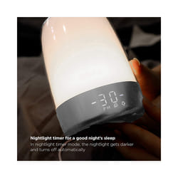 Sunrise Wake Up Alarm Clock Night Light, 5 Color Night Light