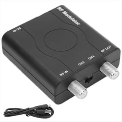 Compatible RF Modulator Adapter, RF Modulator Coaxial Converter