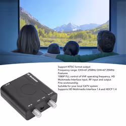Compatible RF Modulator Adapter, RF Modulator Coaxial Converter