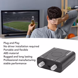 Compatible RF Modulator Adapter, RF Modulator Coaxial Converter