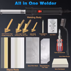 150W 3-In-1 Plastic Welder, Plastic Welding Kit, EU Plug