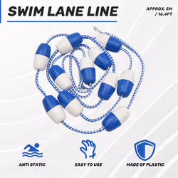 11 Balls Safety Float Line-5M Swimming Pool Safety Separation Rope