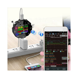WiFi Tuya Fast Charge USB Voltage Ammeter Type-C PD Charger Digital