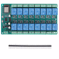 ESP8266 WIFI 16 Channel Relay Module ESP-12F Development Board, 12V
