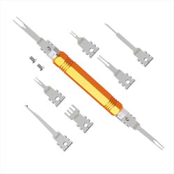 Electrical Pin Removal Tool Kit, Double Tip for AMP, Molex Connector