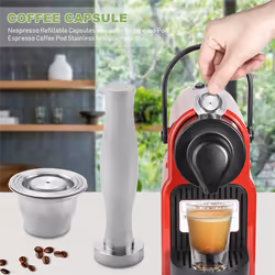 Coffee Capsule, Refillable Capsules Reusable Pod