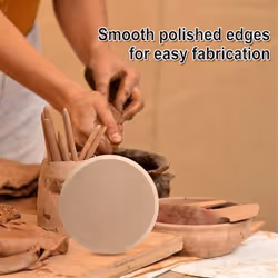 Ceramic Plate Forming Mold Pottery Tools for Clay Round Clay Mold