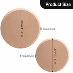 Ceramic Plate Forming Mold Pottery Tools for Clay Round Clay Mold