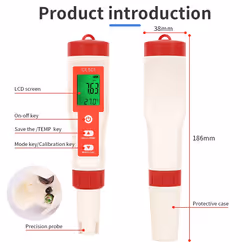 Chlorine Testing Pen 5 in 1 Water Quality Tester