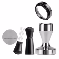 54mm Espresso Coffee Accessories Kit Espresso Tamper Set for