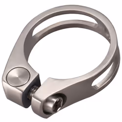 Titanium Alloy 31.8mm Bicycle Saddle Tube Clamp for 27.2mm Seat Tube