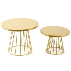 2Pcs 8/10 Inch Pillar Style Cupcake Display Stand for Bakeware,