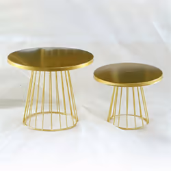 2Pcs 8/10 Inch Pillar Style Cupcake Display Stand for Bakeware,