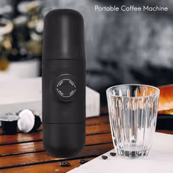 Manual Portable Espresso Machine Outdoor Mini Coffee Maker Push