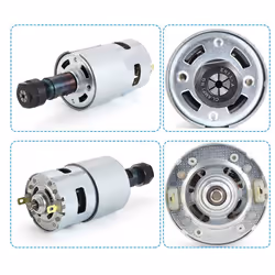 DC Motor CNC 775 Spindle Motor 100W 12-24VDC 20000RMP + ER11 Collet
