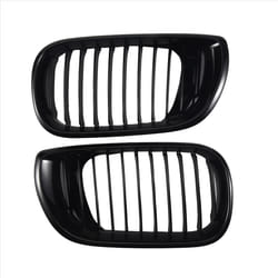 Gloss Black Front Hood Kidney Grill for - E46 3 Series 2002-2005