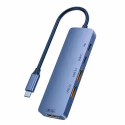 USB C Hub 10Gbps USB C Splitter PD 140W Charging USB 3.2 Hub