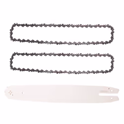 14 Inch Chain Saw Guide Bar with 2Pcs Chains for 017 MS170