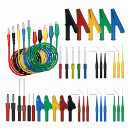 41PCS Multimeter Test Lead Kit 4MM Banana Plug to Alligator Clip