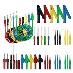 41PCS Multimeter Test Lead Kit 4MM Banana Plug to Alligator Clip