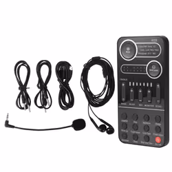 Mini Portable Voice Changer Multiple Audio Effect for Mobile Phone PC