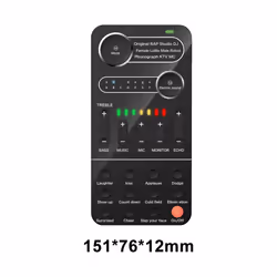 Mini Portable Voice Changer Multiple Audio Effect for Mobile Phone PC