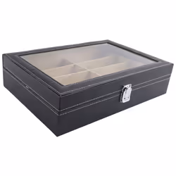 8-Grid Eye Glasses Case Eyewear Sunglasse Storage Box Holder