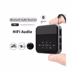 2 in 1 HiFi Bluetooth 5.2 HD Transmitter Receiver Wireless