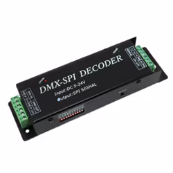 DMX200 SPI Signal LED Controller for 2811 Strip Lamp Tape DC5V 12/24V
