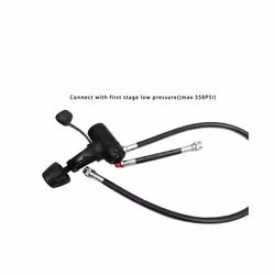 Regulator for 1St Stage Gauge Breathing Regulator,75Cm-30Inch