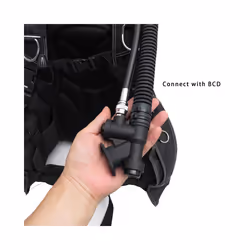 Regulator for 1St Stage Gauge Breathing Regulator,75Cm-30Inch