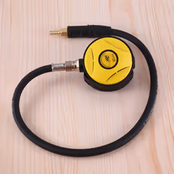 Scuba Diver Regulator Snorkel Equipment Pressure Reducer 2Nd-Yellow