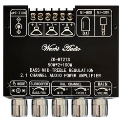 -MT21S 2x50W+100W 2.1 Channel Digital Power Amplifier Board