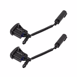 1Pair New Windshield Heated Washer Sprayer Nozzle Jet 61667110851