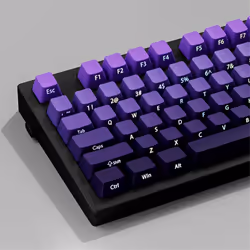 Gradient Double Shot PBT Keycap Backlit Keycap 130 Key