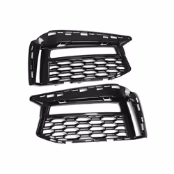 1Pair Front Lower Mesh Grille Fog Light Cover For 5' G30 G31