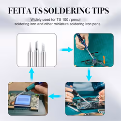 For Pinecil TS100 Soldering Iron Tips Replacement